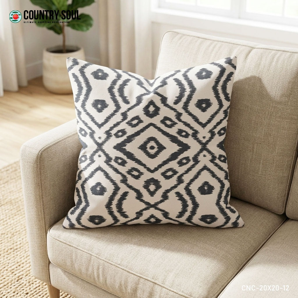Decorative Cushion Cover 20"x20", 18"x18", 16"x16" Inch, Design-12