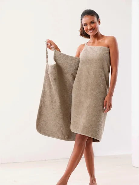Cotton Bath and Shower Wrap Towel (34x57 Inch)