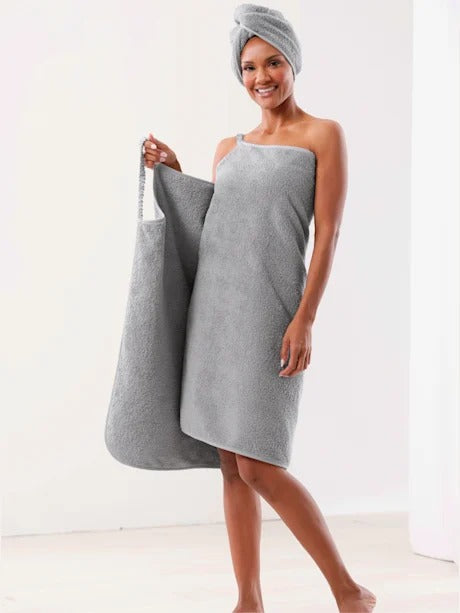 Cotton Bath and Shower Wrap Towel (34x57 Inch)