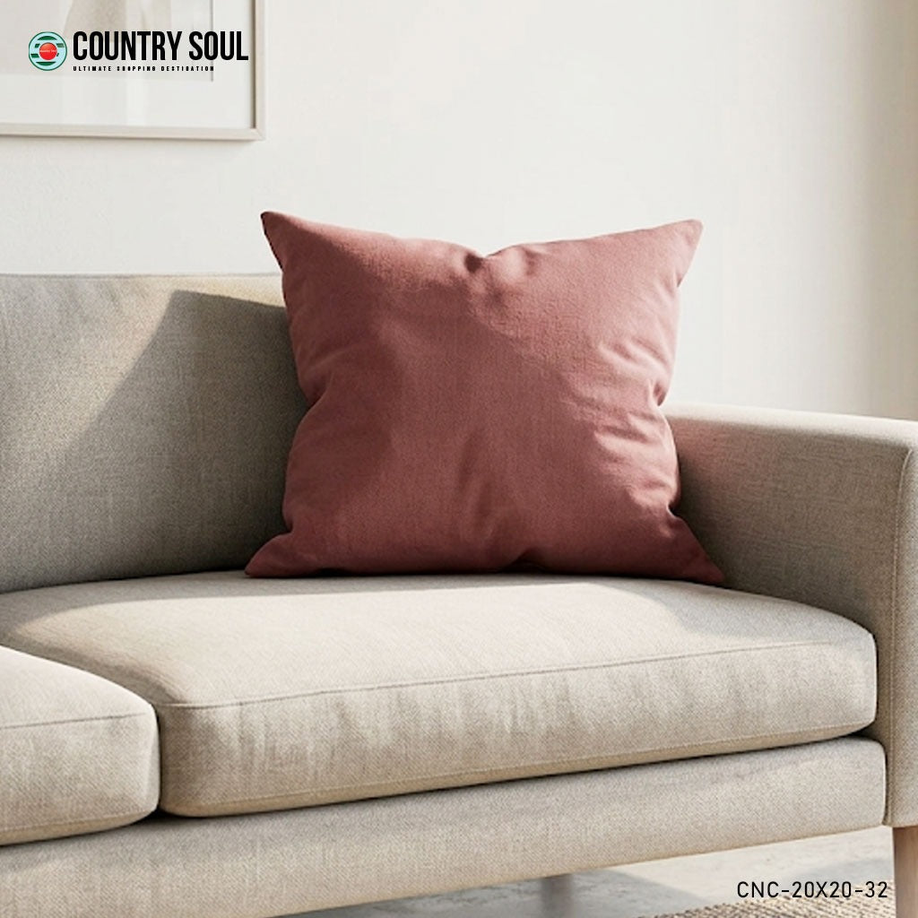Decorative Cushion Cover 20x20 Inch, Design-32