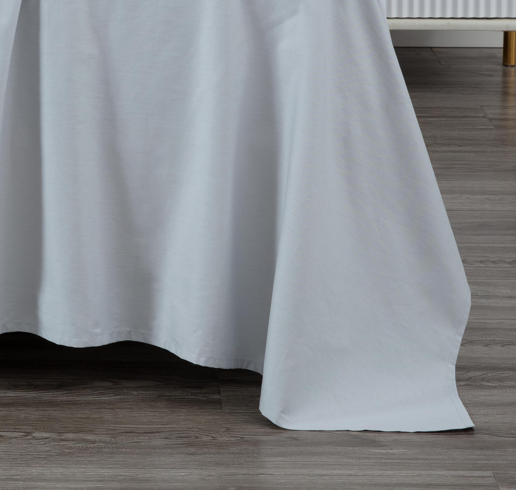 SOLID COLOR King Size Bedsheet with 2 Pillow Cover, 100% Cotton, Ultra Soft (8.5 Feet By 7.5 Feet)
