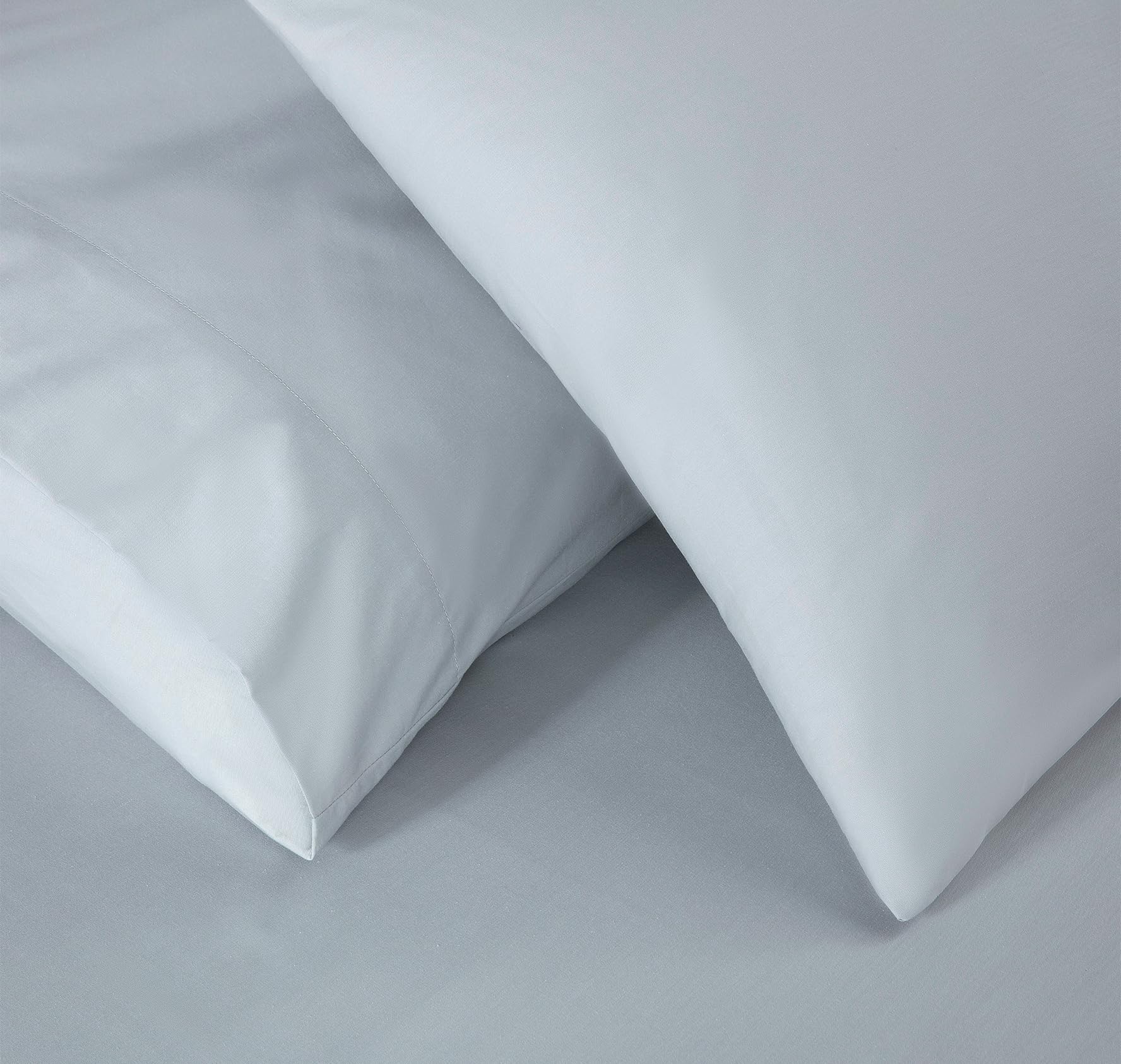 SOLID COLOR King Size Bedsheet with 2 Pillow Cover, 100% Cotton, Ultra Soft (8.5 Feet By 7.5 Feet)