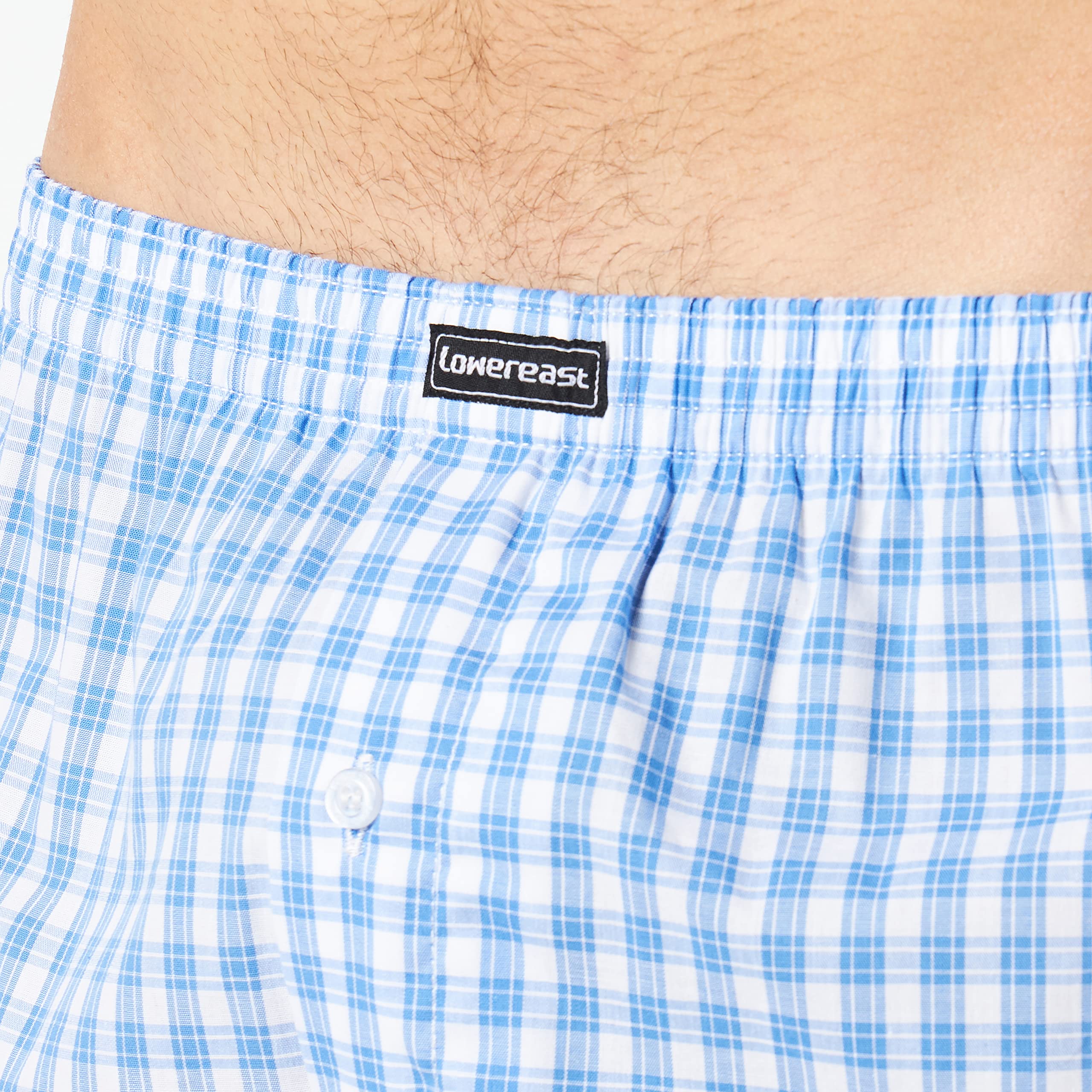 Men's Boxer Shorts 3 & 6 pack casual woven boxer shorts; Mainly checked; loose fit American style; Sizes S-4XL