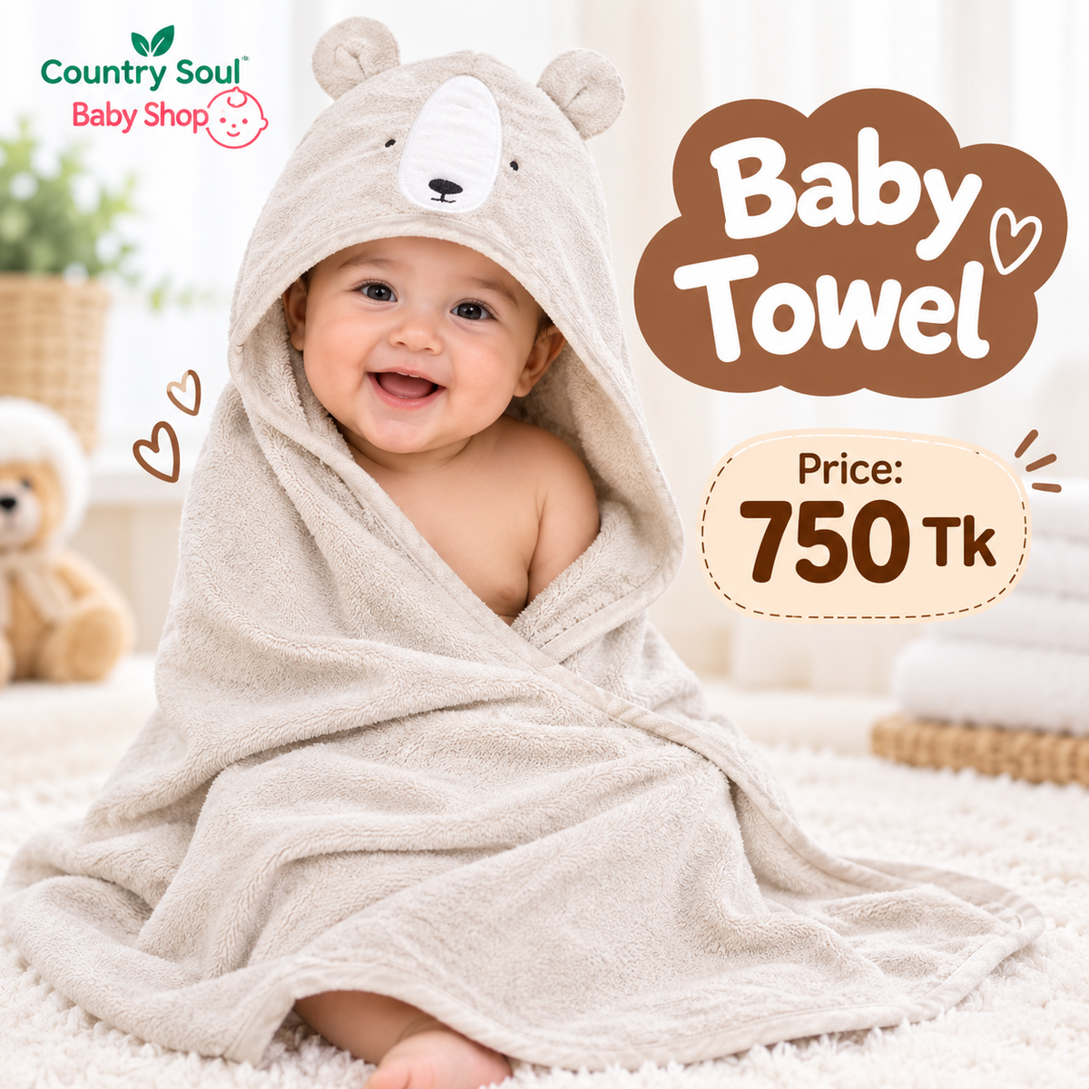 Baby Cap Towel-CT-03