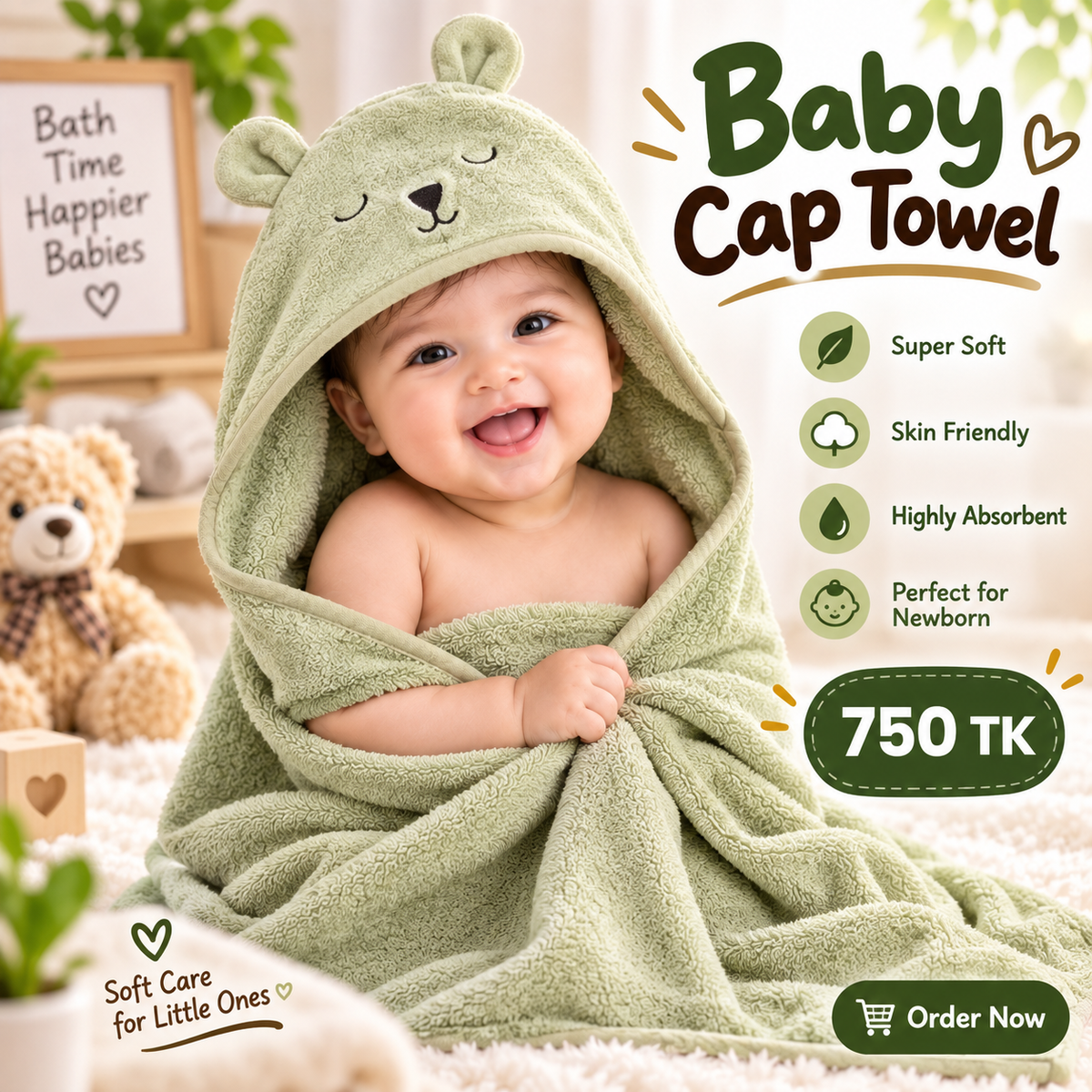 Baby Cap Towel-CT-06