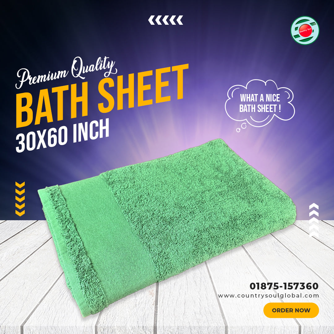 Premium Quality Cotton Made Bath Sheet