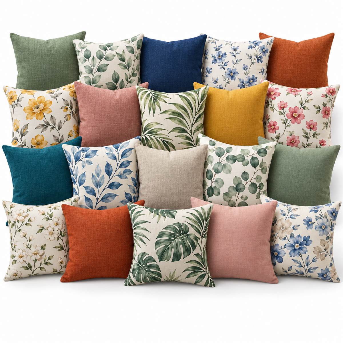 30 Pcs Mega Combo (10 Pillow Cover, 10 Pcs Cushion Cover, 10 Pcs Tote Bag)