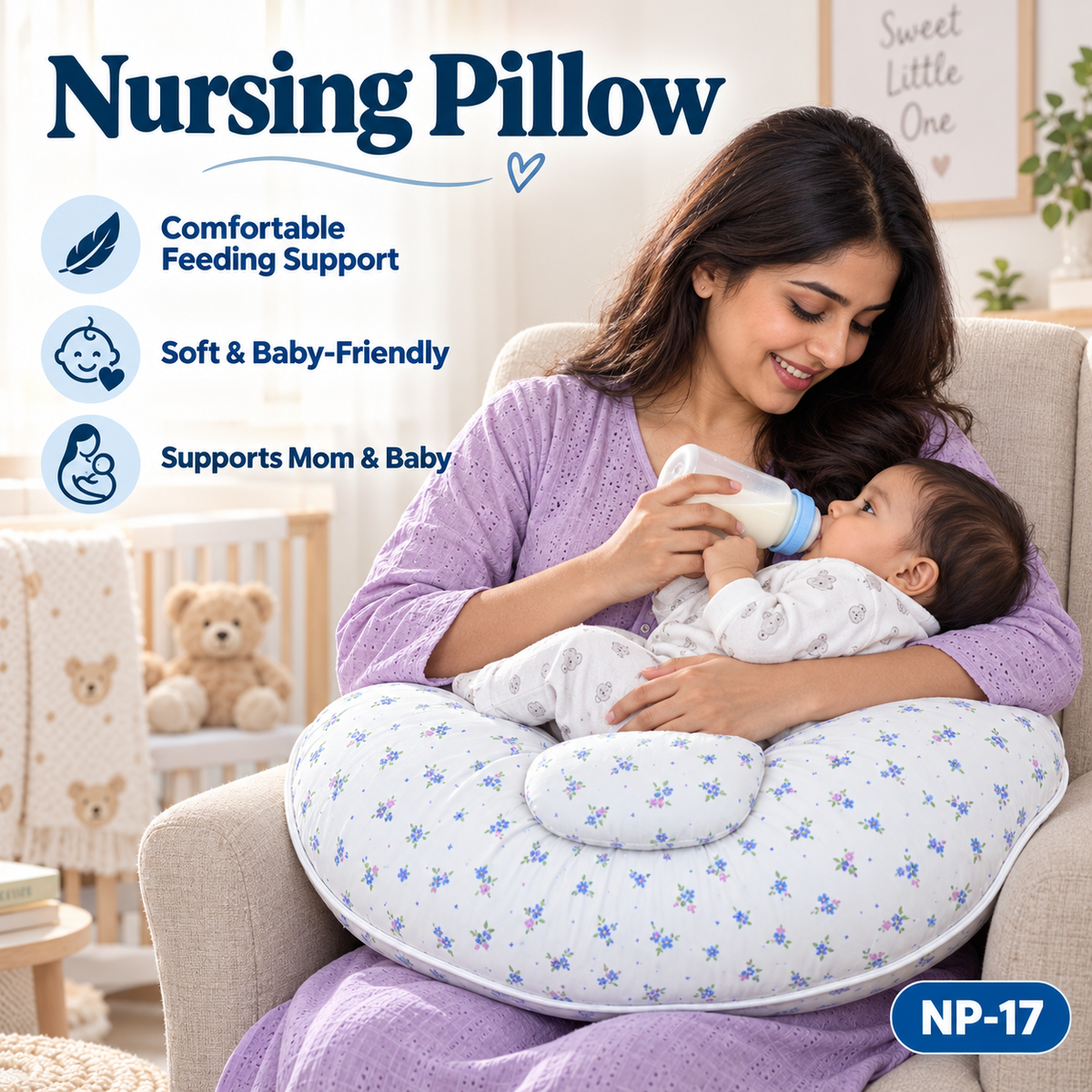 Baby Nursing Pilow/Breast Feeding Pillow (Copy)