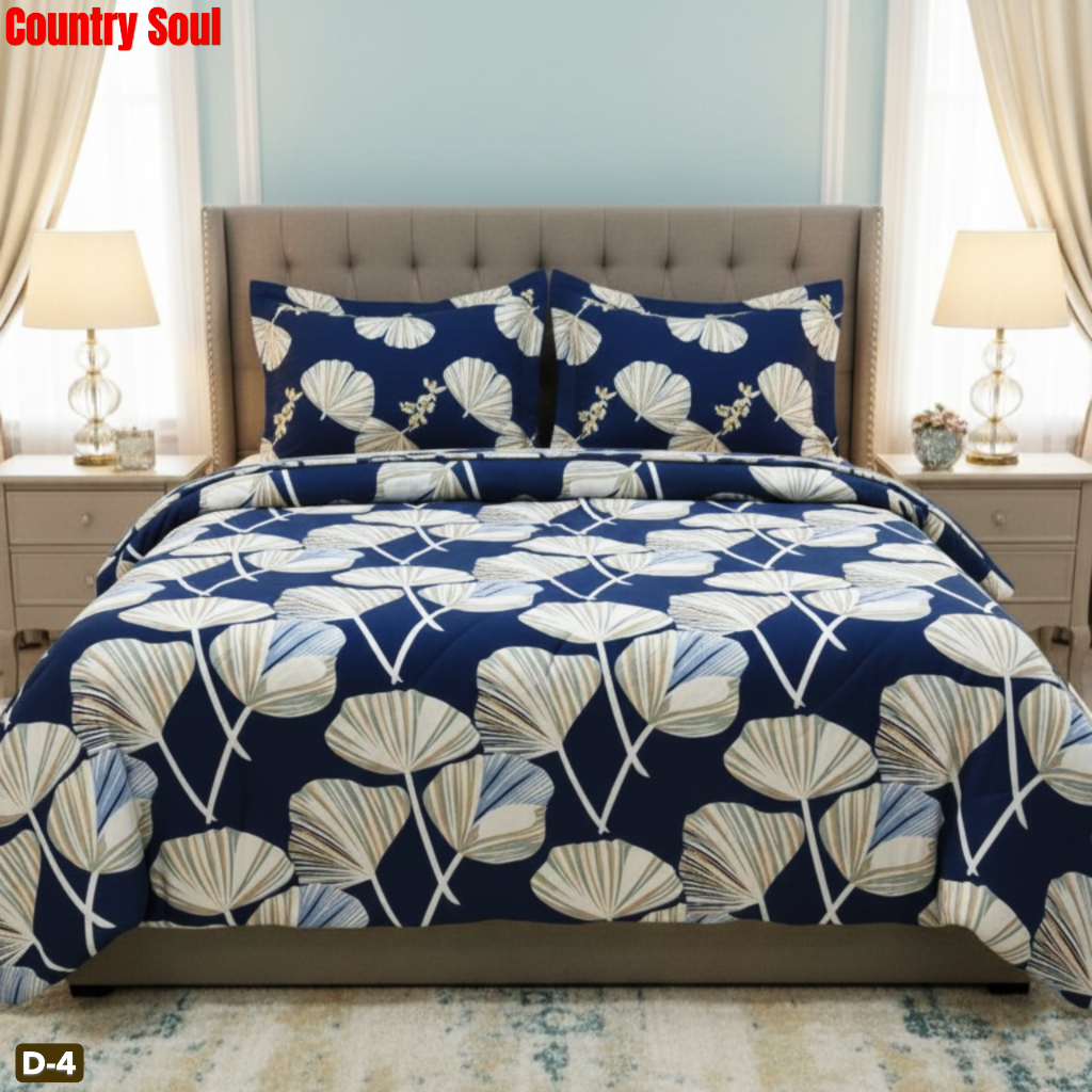 Premium Quality Comforter Set (D-04)