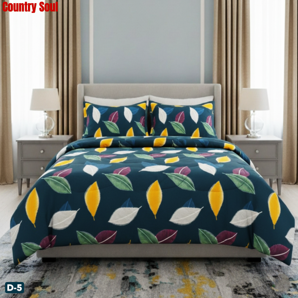 Premium Quality Comforter Set (D-05)