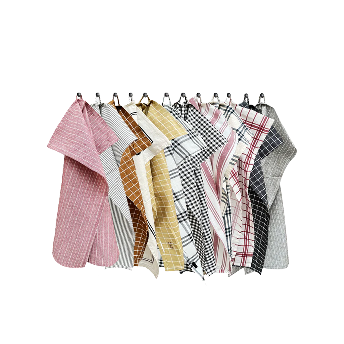 12 Pcs Assorted Dish Towel