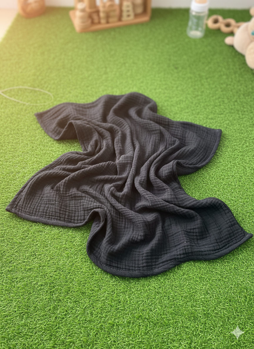 4 Layer Moslin Baby Blanket or Baby Katha (5 Pcs Combo)