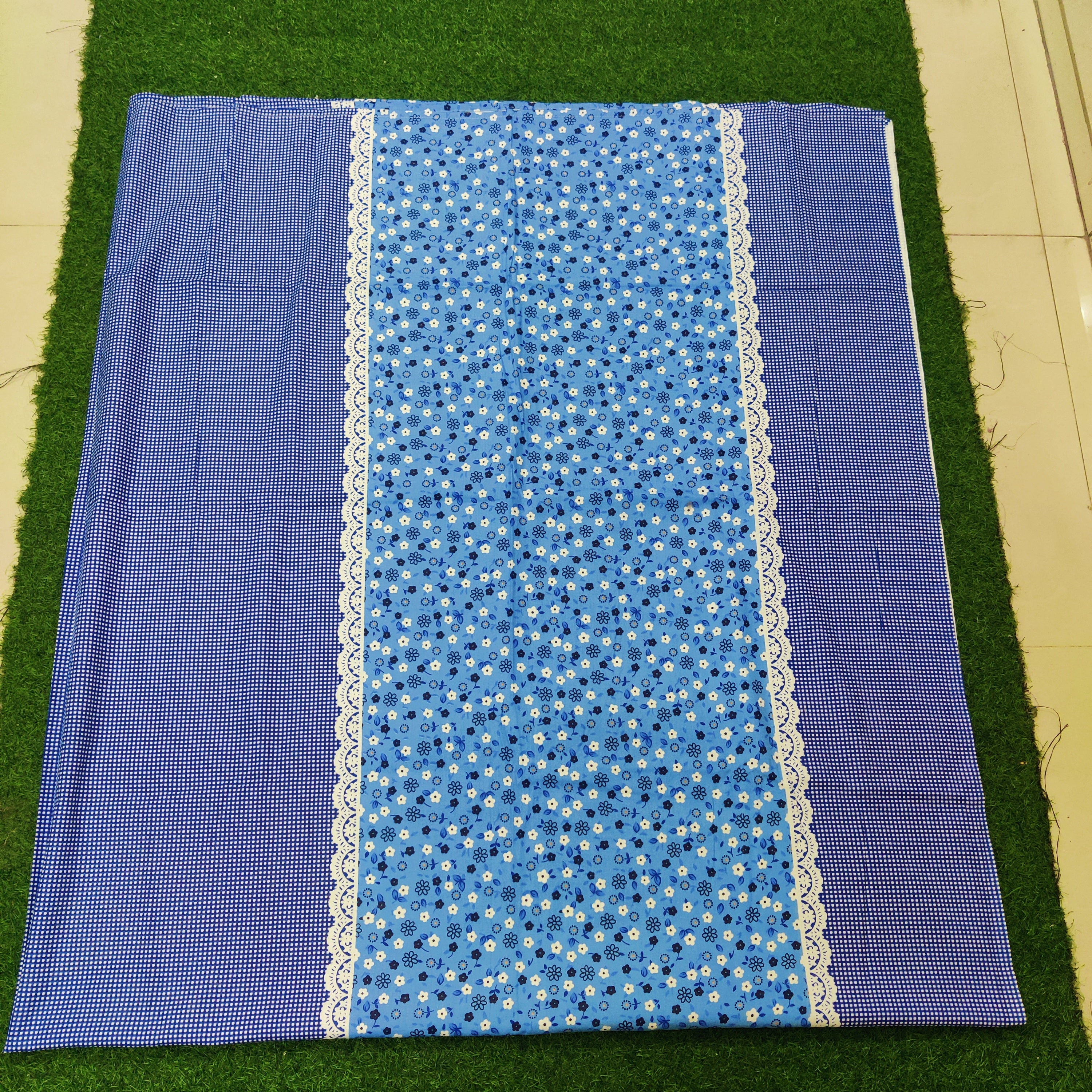 Premium Regular Bedsheet ( Super King Size) with two pillw cover -01