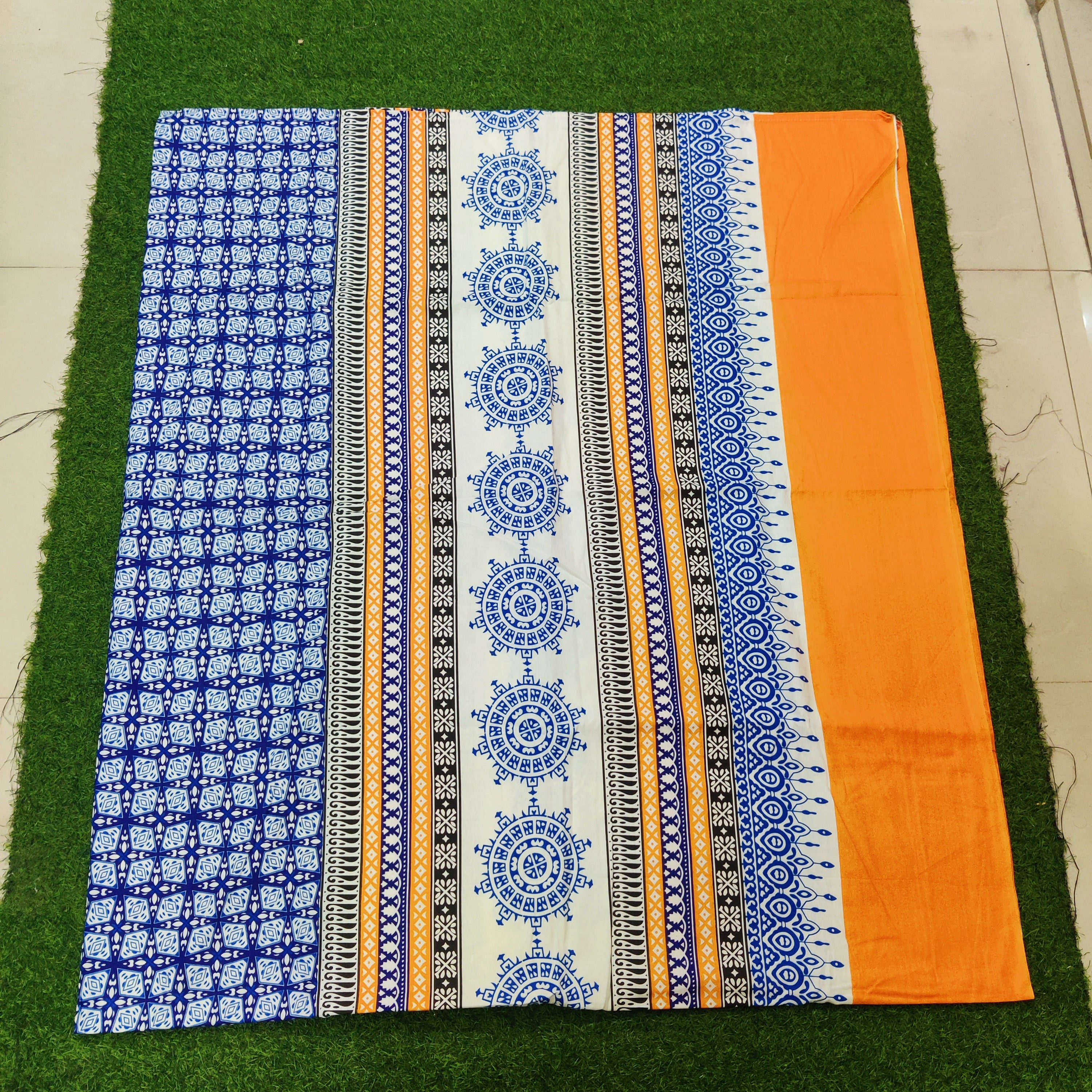 Premium Regular Bedsheet ( Super King Size) with two pillw cover -05