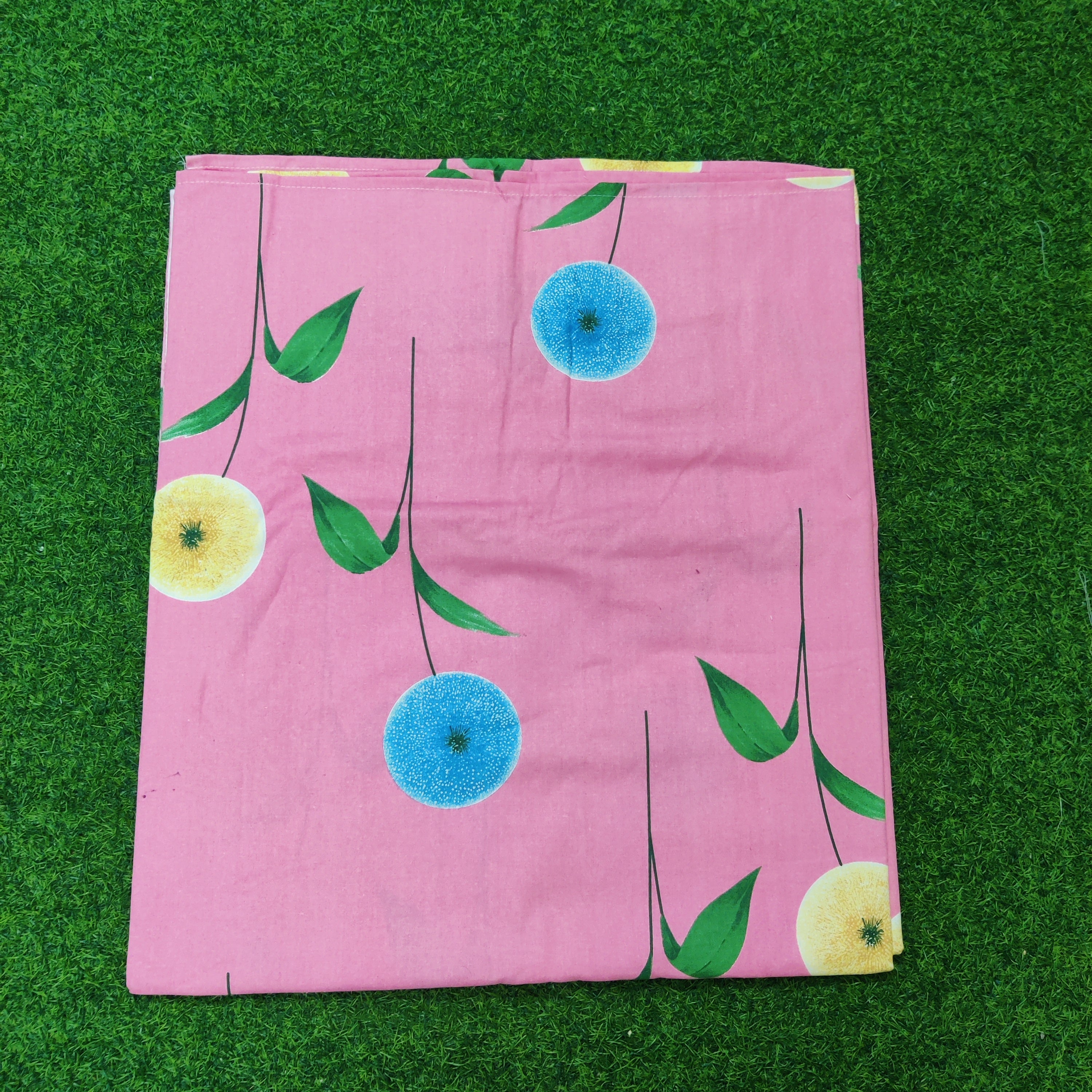 Premium Regular Bedsheet ( Super King Size) with two pillw cover -21