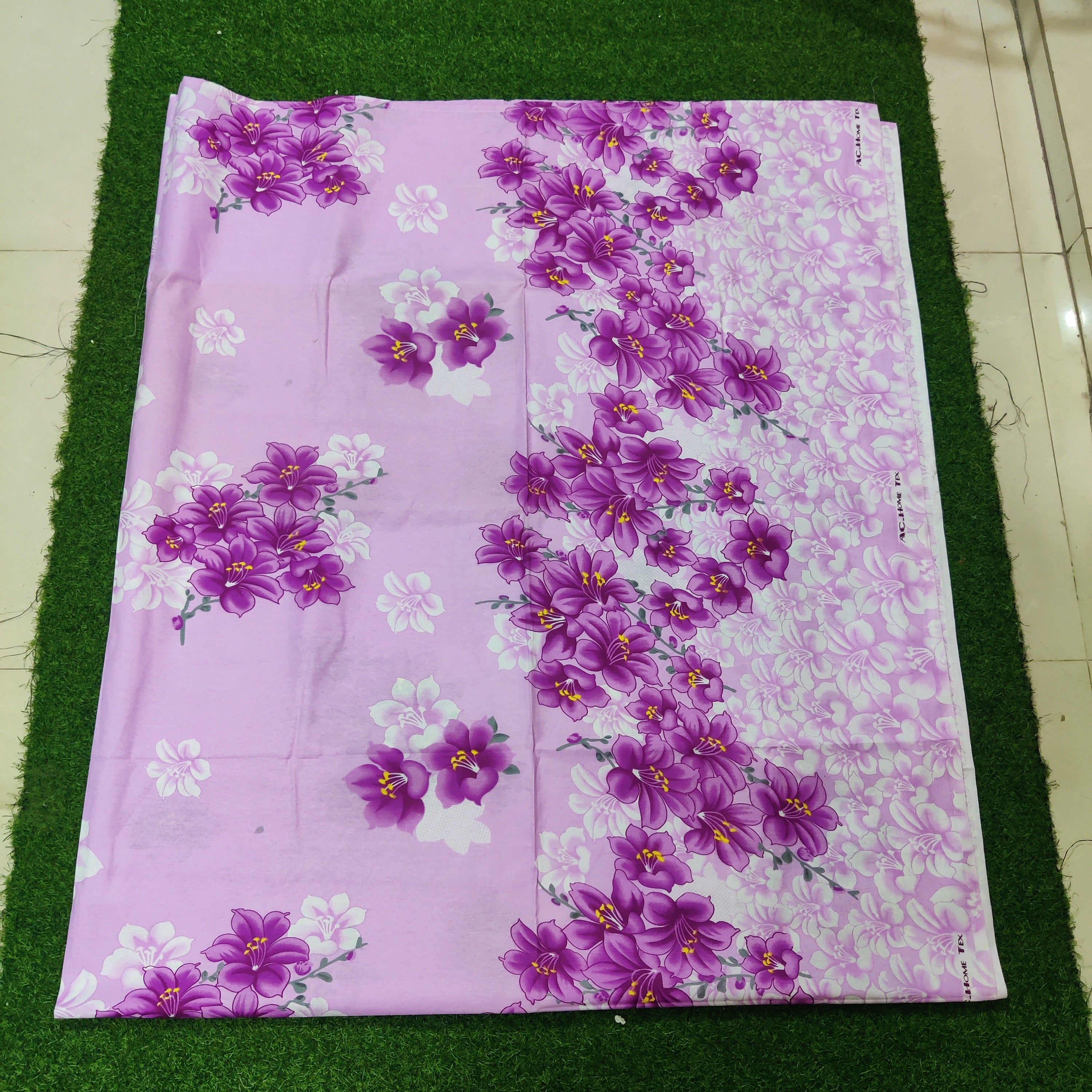 Premium Regular Bedsheet ( Super King Size) with two pillw cover -24
