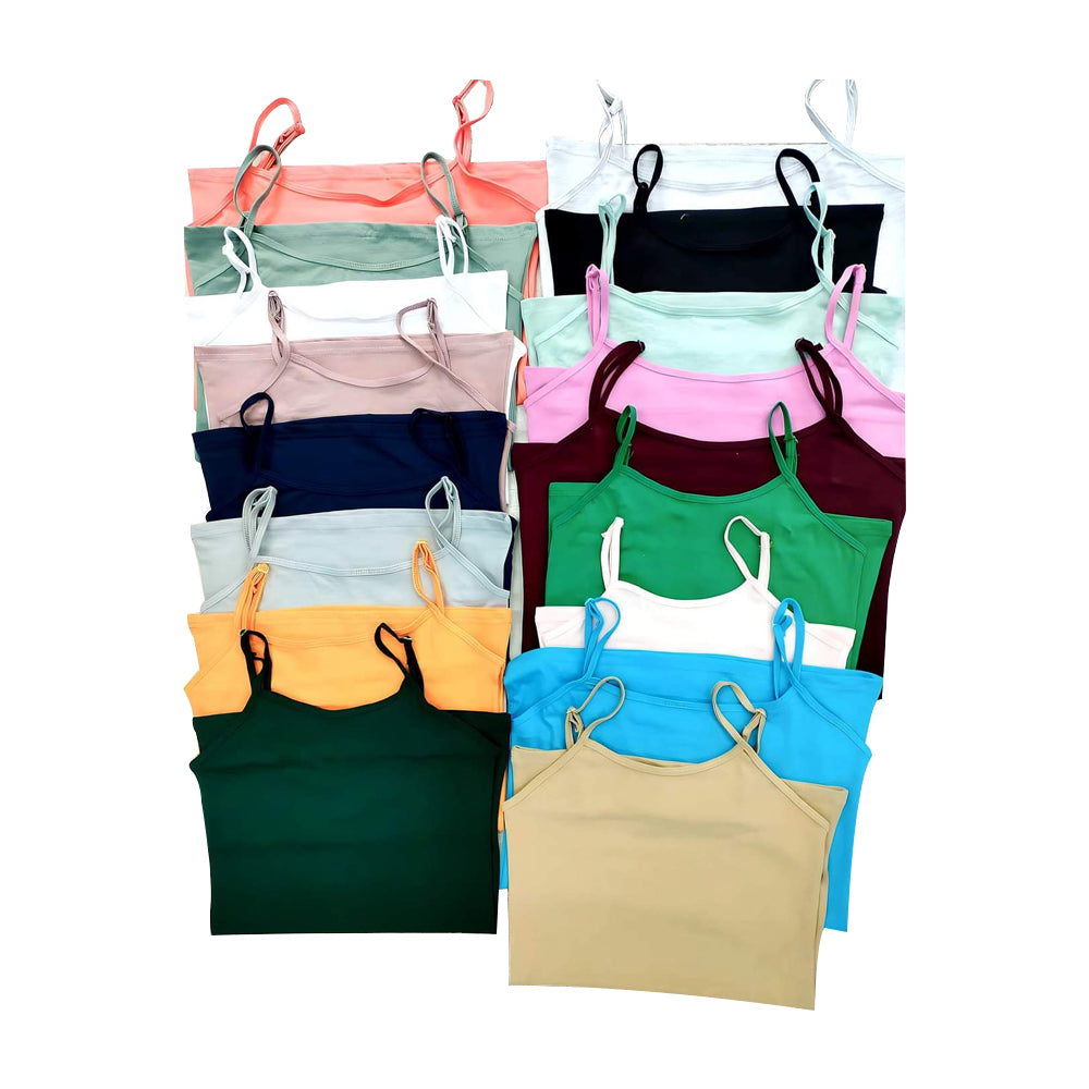 5 Pcs Girls Summer Tank Tops Combo