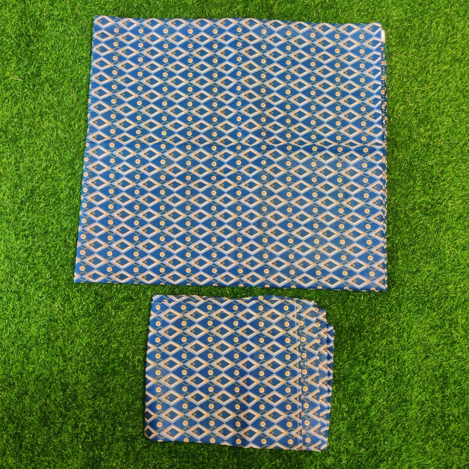 King Size Twill Fabric Bed Sheet with Two Pillow Cover