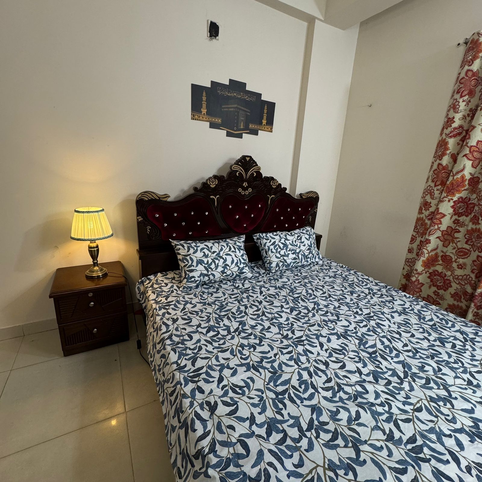 King Size Bed Sheet with Two Pillow Cover-BS-31