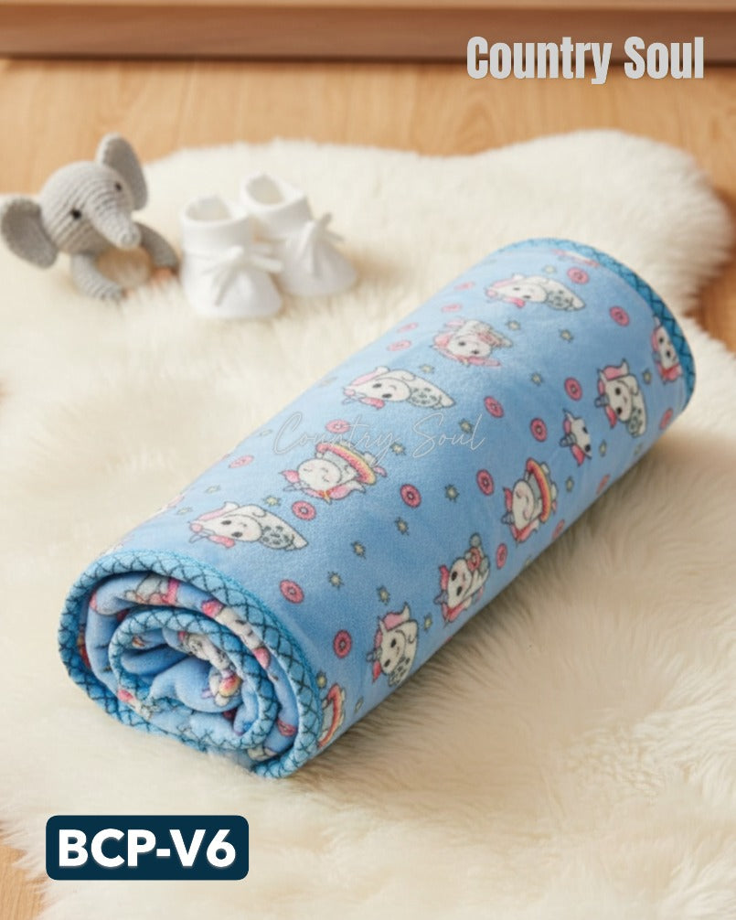 Country Soul Premium Ultra soft Warm & Cozy Baby Blanket/Combol- BCP-6