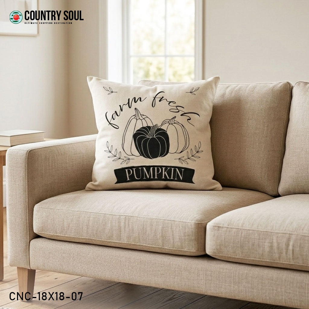 Decorative Cushion Cover 18x18 Inch, Design-07