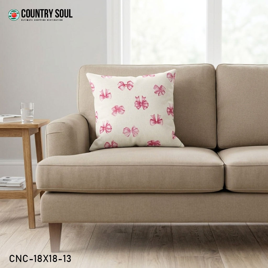 Decorative Cushion Cover 18x18 Inch, Design-13