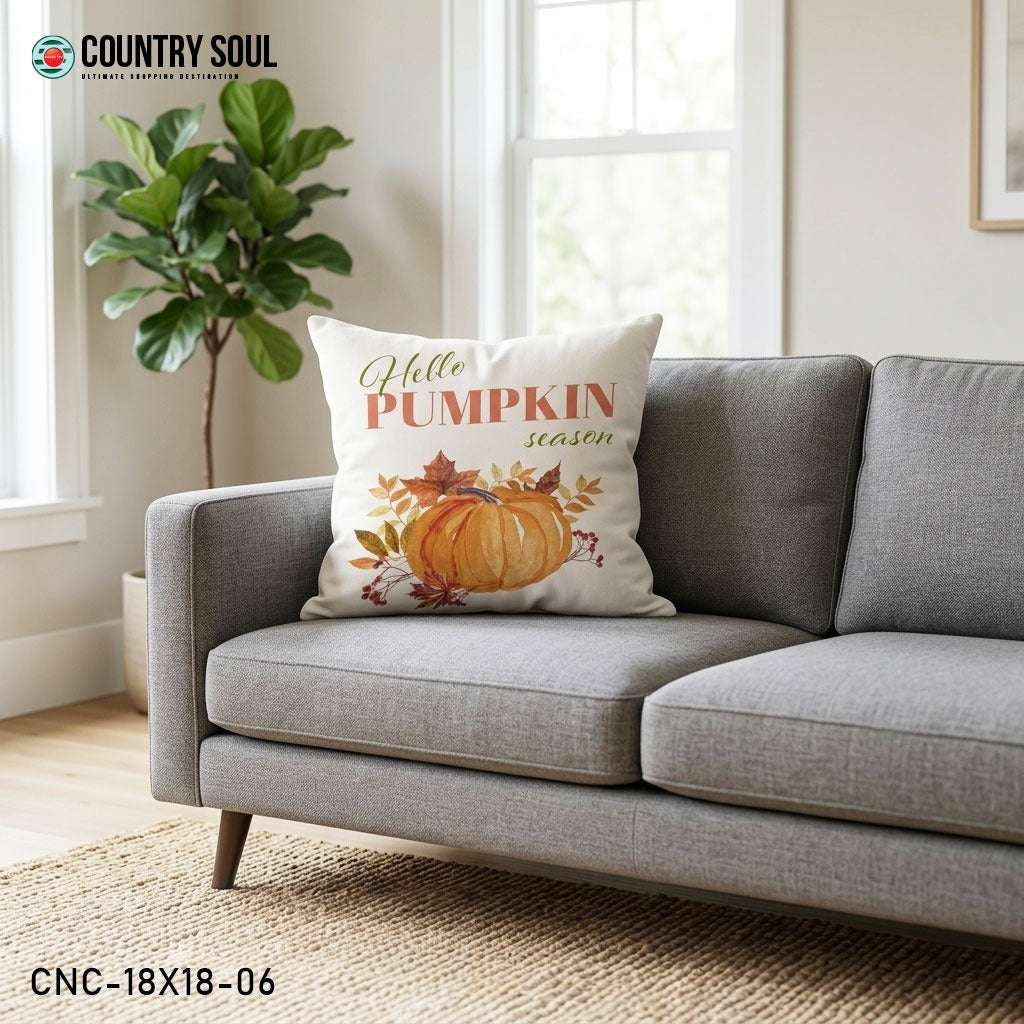 Decorative Cushion Cover 18x18 Inch, Design-06