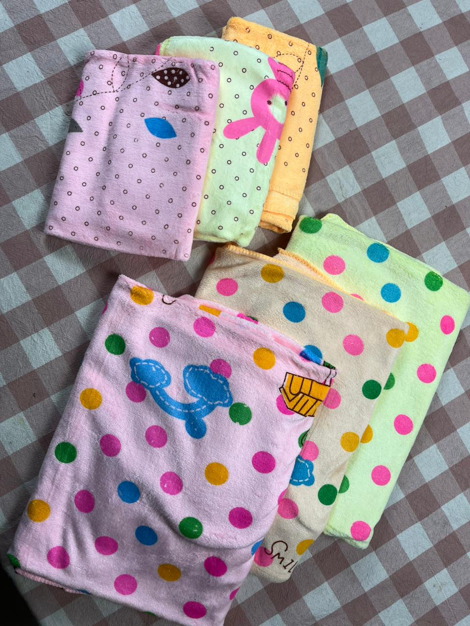 New Born Baby Towel Soft And Comfortable (1 Pcs )