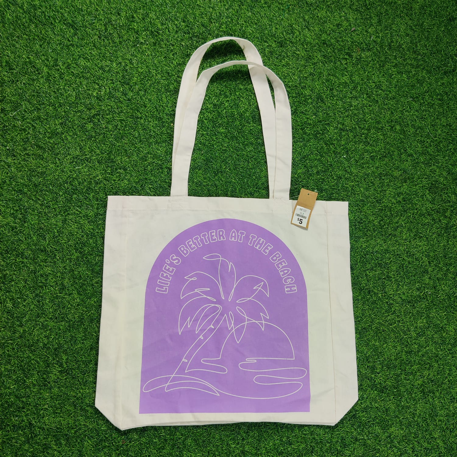 10 Pcs Multicolor Cotton Tote Bags