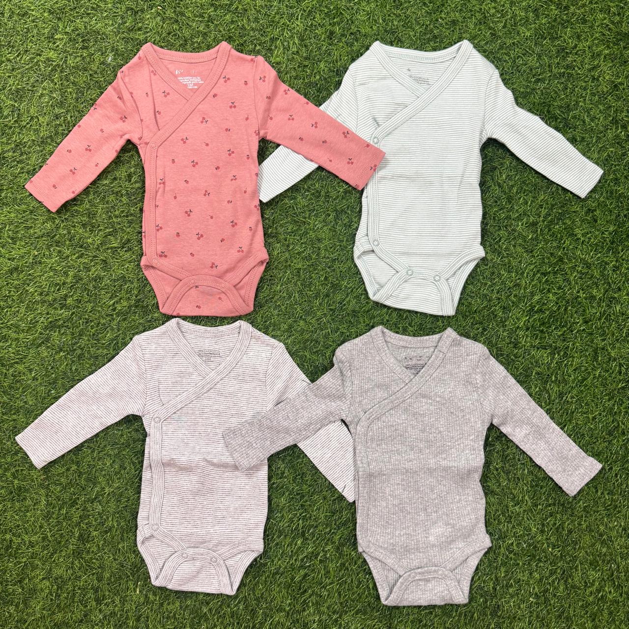đŧ15 Pcs Baby Combođ(5 Pcs Full Sleeve Baby Keeper+5 Pcs Troujar) 5 Pcs Baby Socks Free