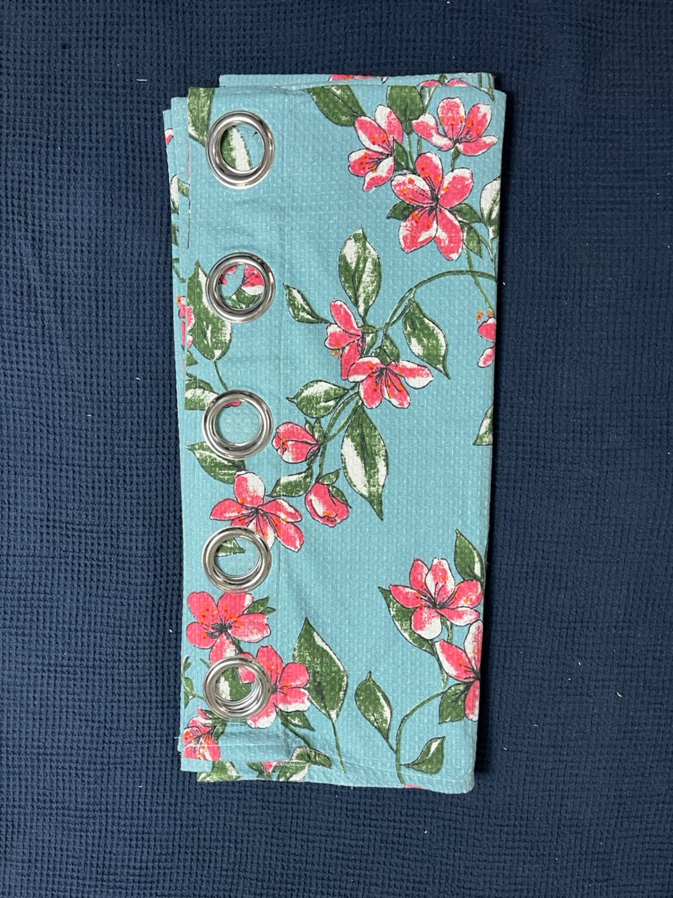Decorative Waffle Printed Curtain - DC 123