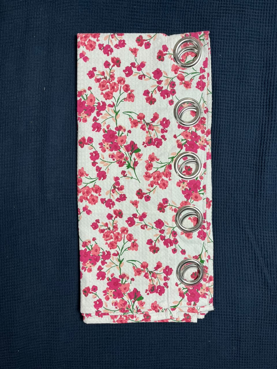 Decorative Waffle Printed Curtain DC-126