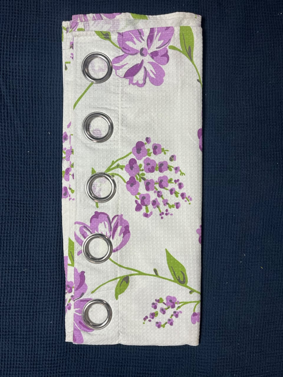 Decorative Waffle Printed Curtain DC-116