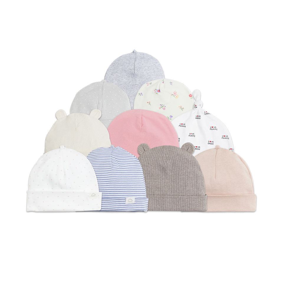 đŧ15 Pcs Baby Combođ(5 Pcs Full Sleeve Baby Keeper+5 Pcs Troujar) 5 Pcs Baby Cap Free