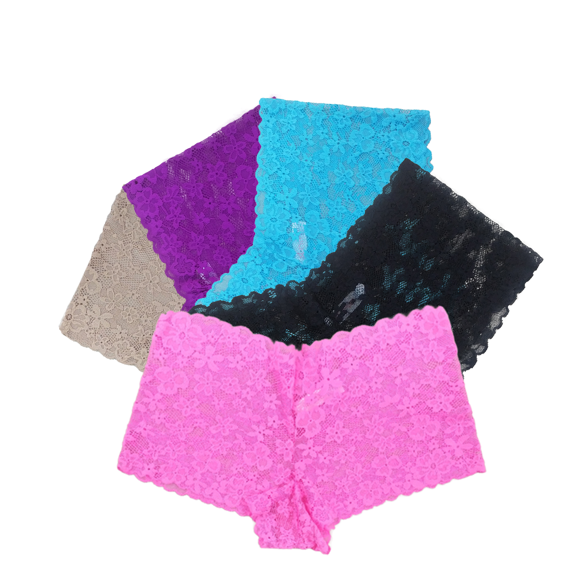 10 Pcs Assorted Lace Panty