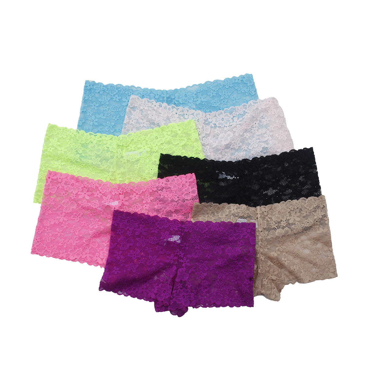 10 Pcs Assorted Lace Panty