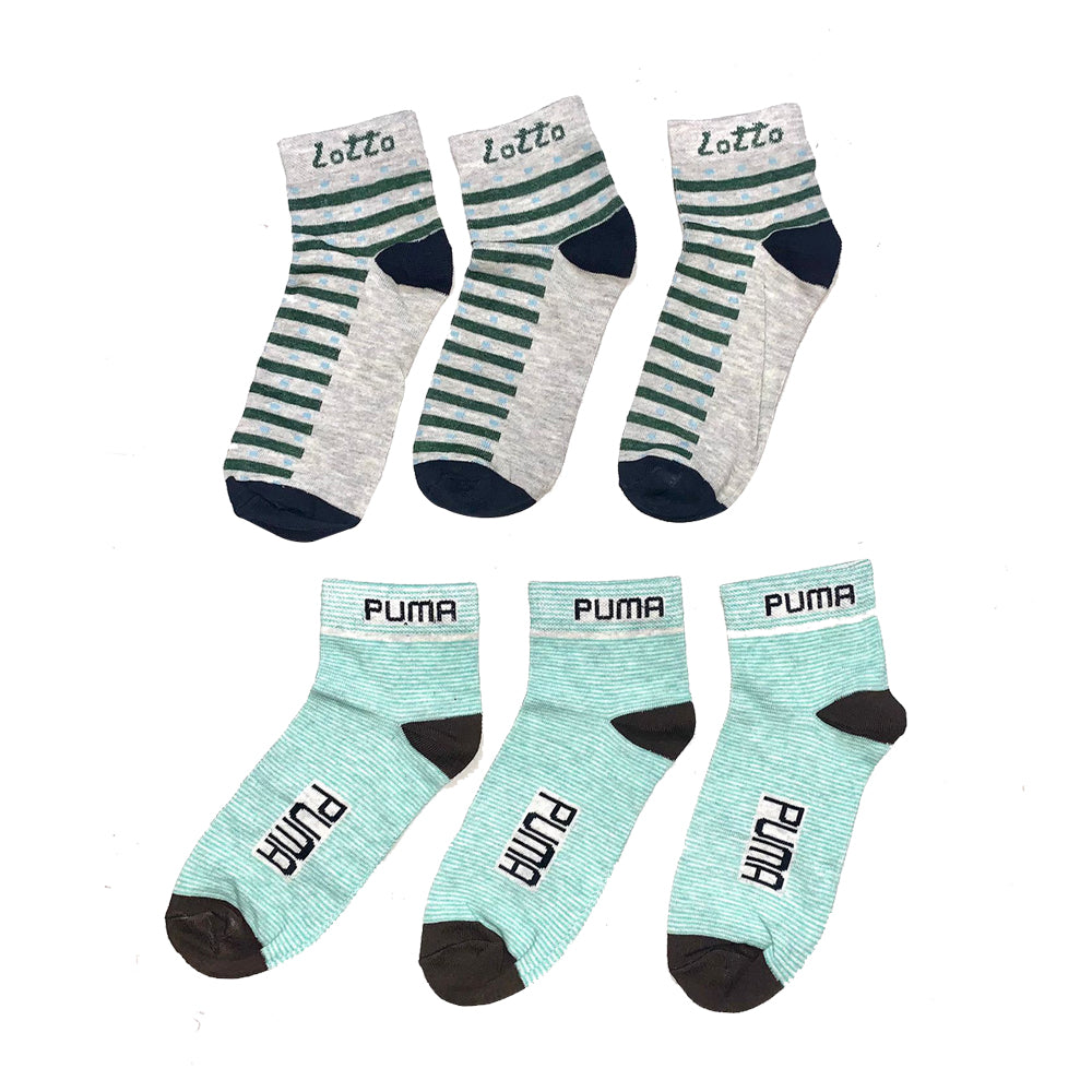 6 Pair Mens Socks