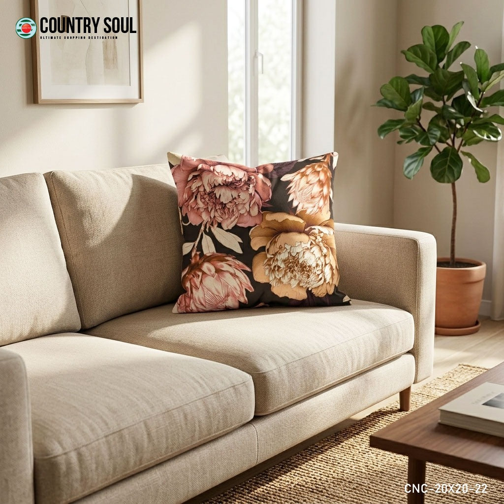 Decorative Cushion Cover 20"x20", 18"x18", 16"x16" Inch, Design-22