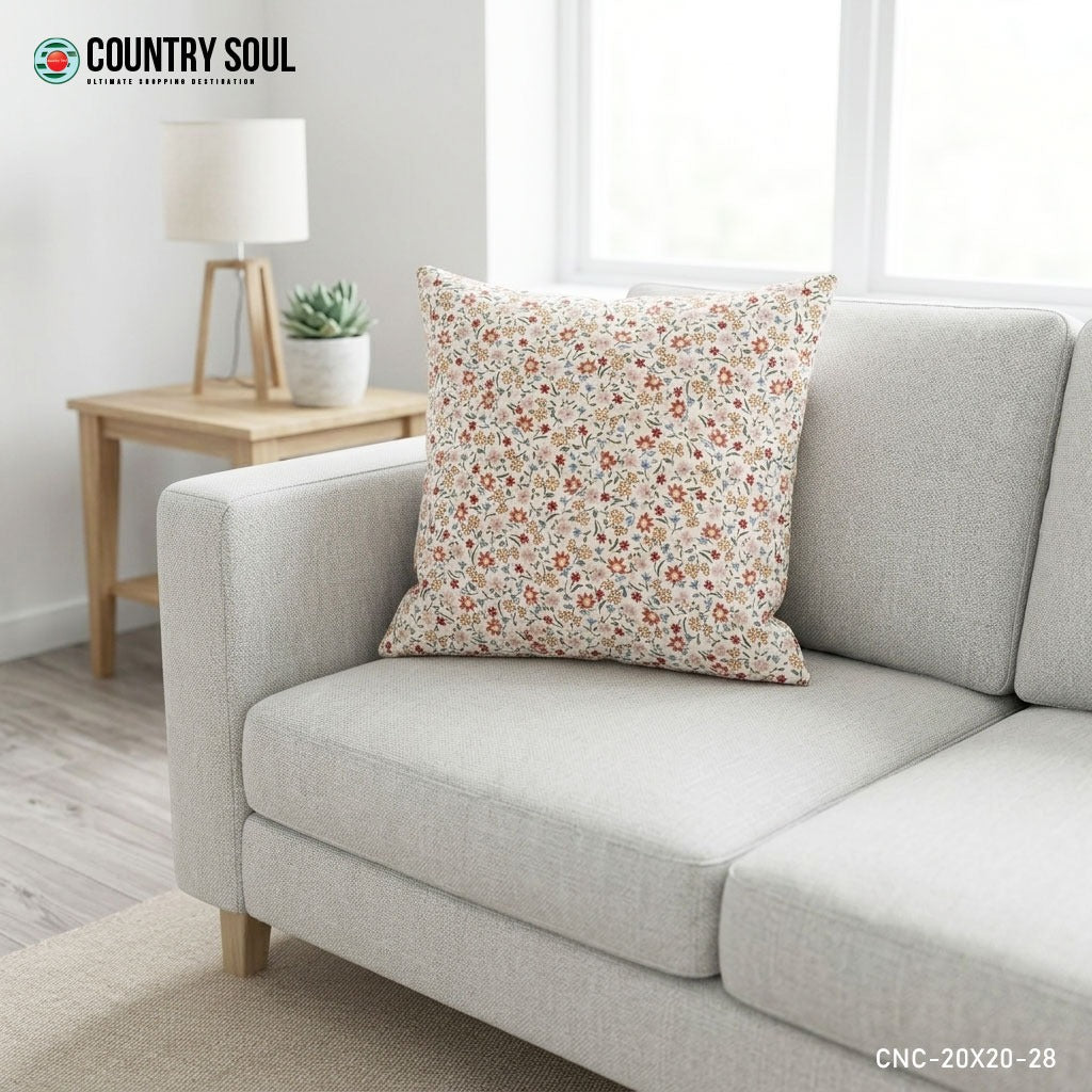 Decorative Cushion Cover 20x20 Inch, Design-28