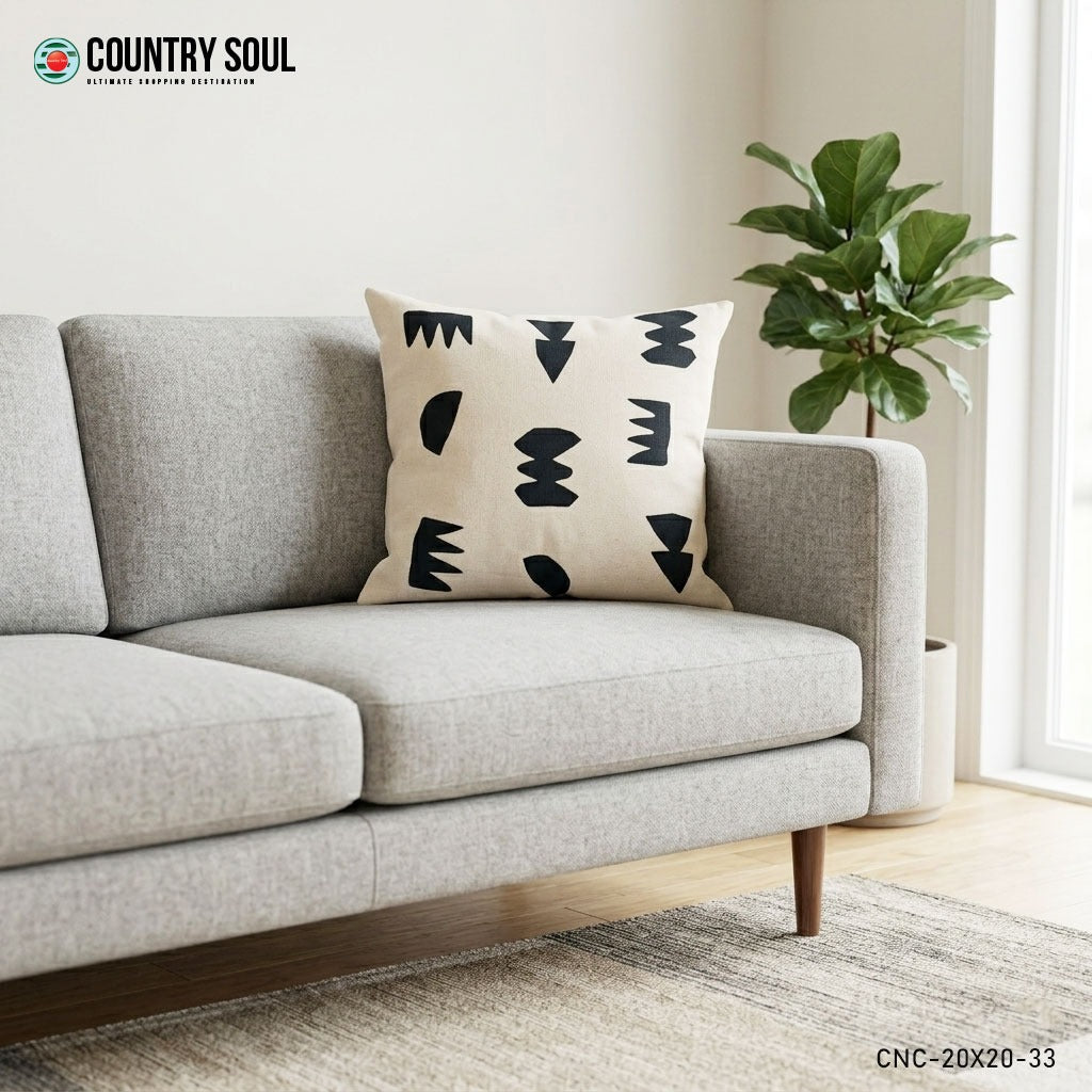 Decorative Cushion Cover 20"x20", 18"x18", 16"x16" Inch, Design-33