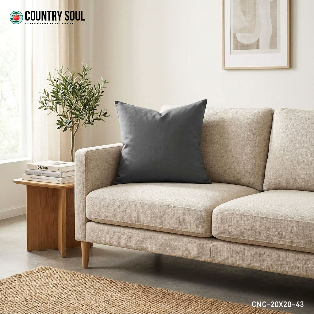 Decorative Cushion Cover 20x20 Inch, Design-43
