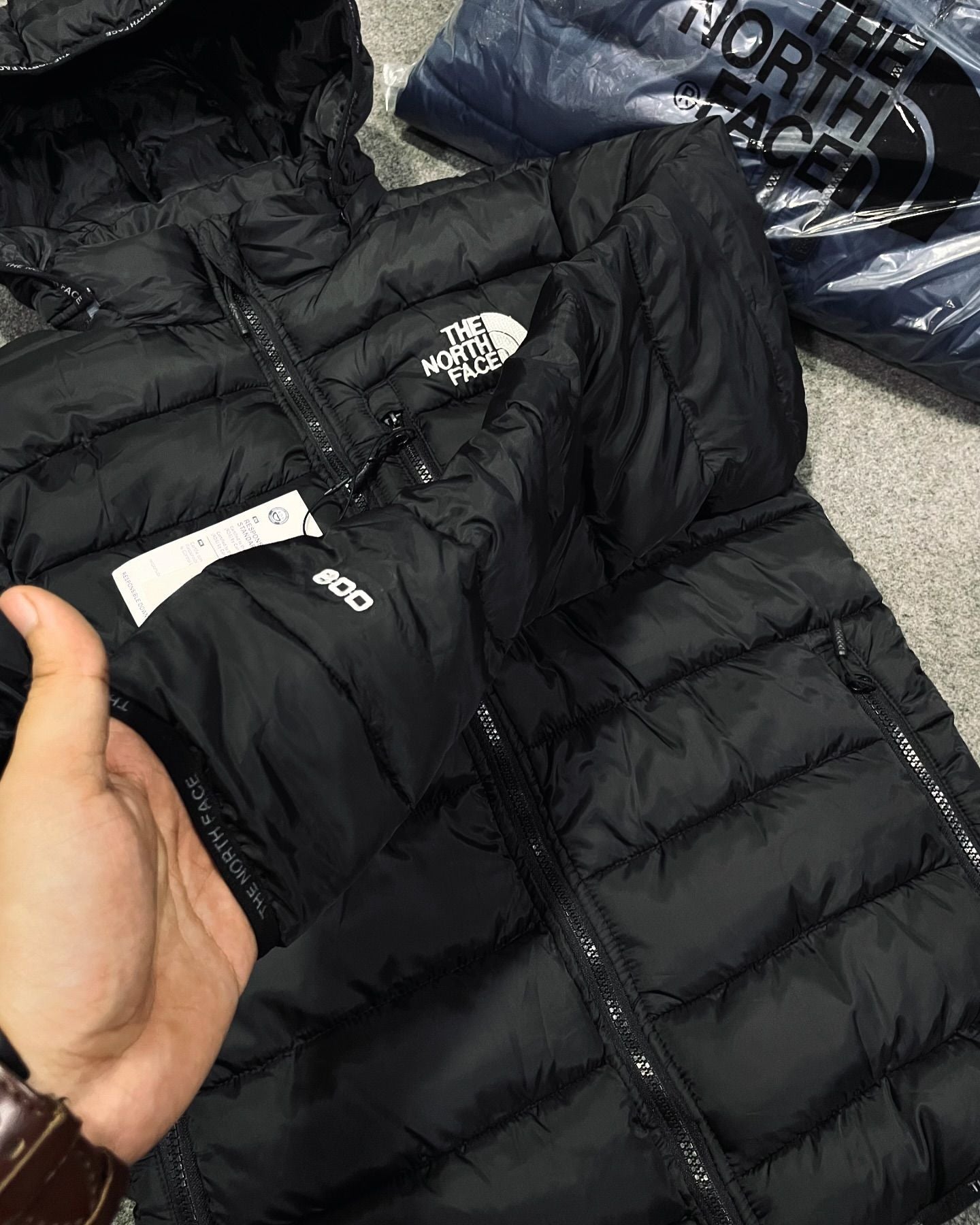 TNF Original Export Quality Black Padding Jacket