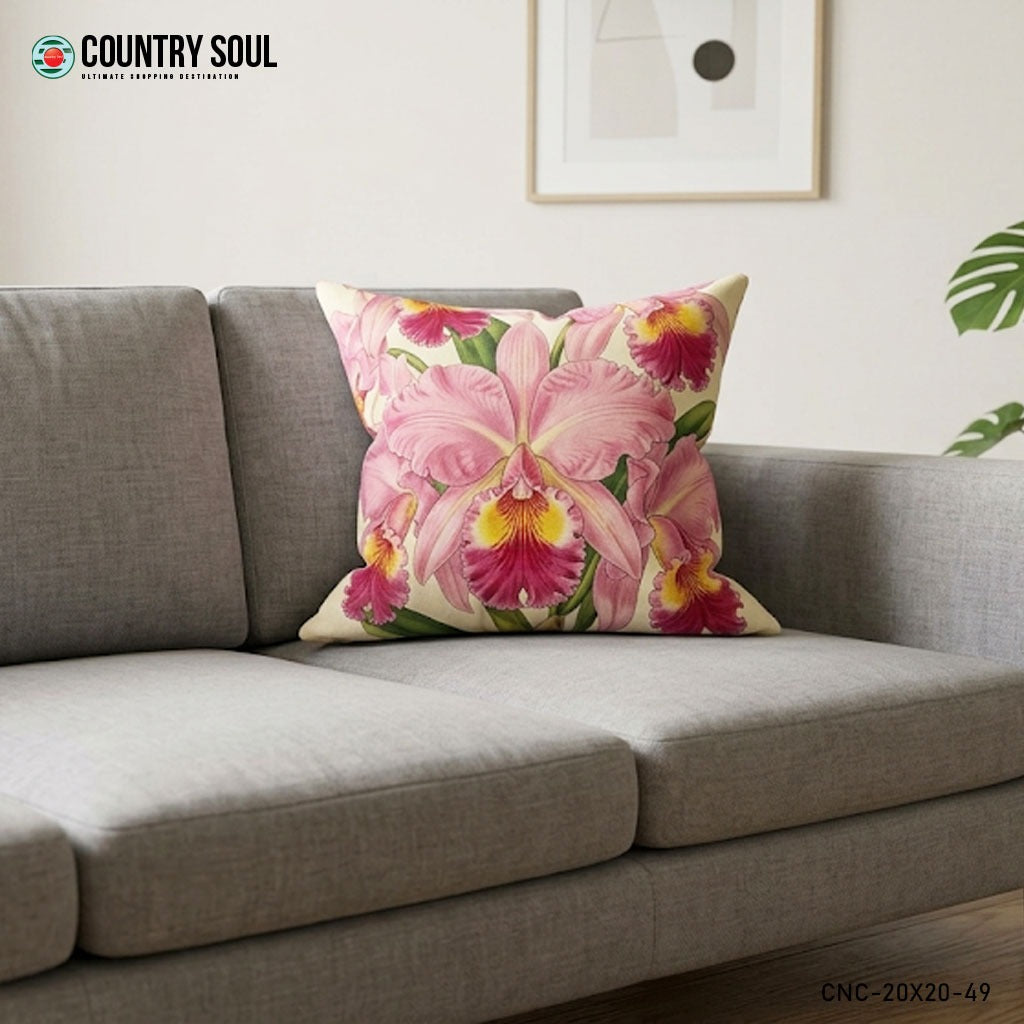 Decorative Cushion Cover 20"x20", 18"x18", 16"x16" Inch, Design-49