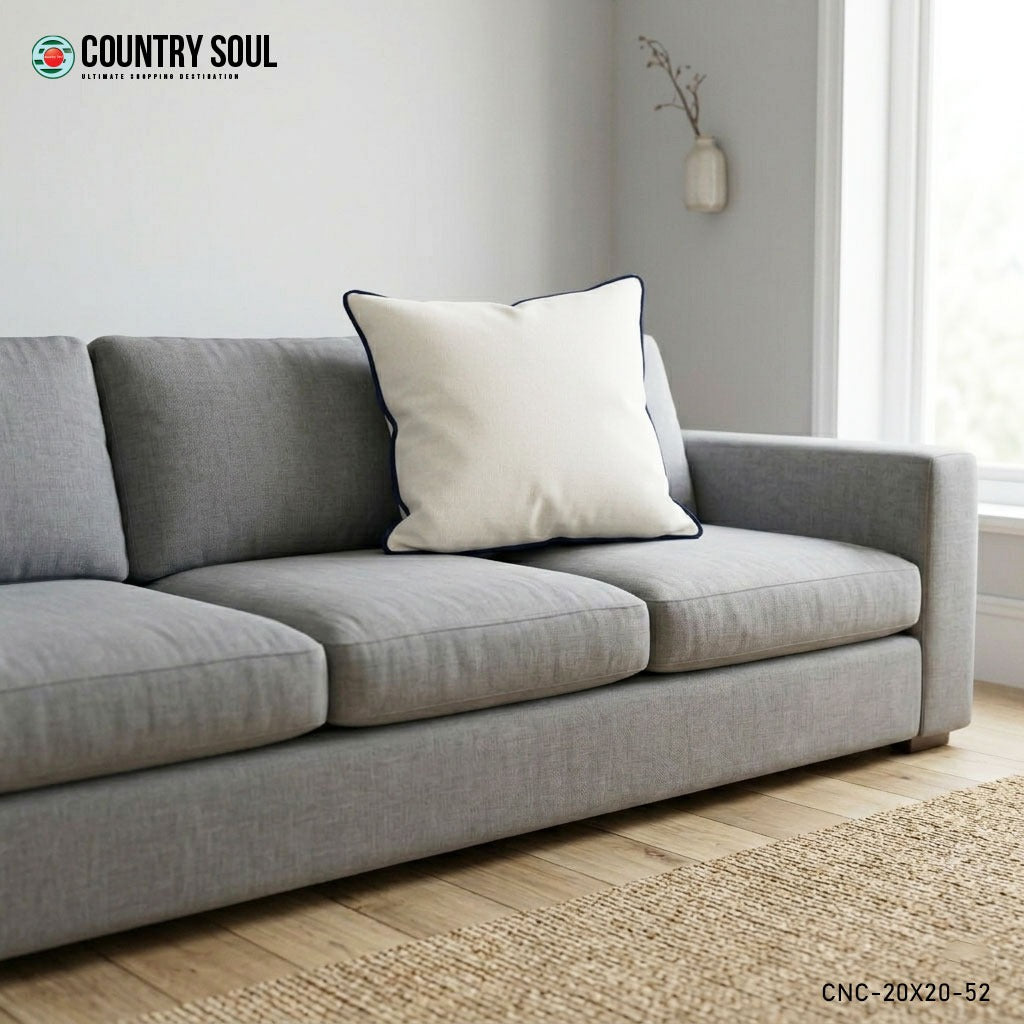 Decorative Cushion Cover 20x20 Inch, Design-52