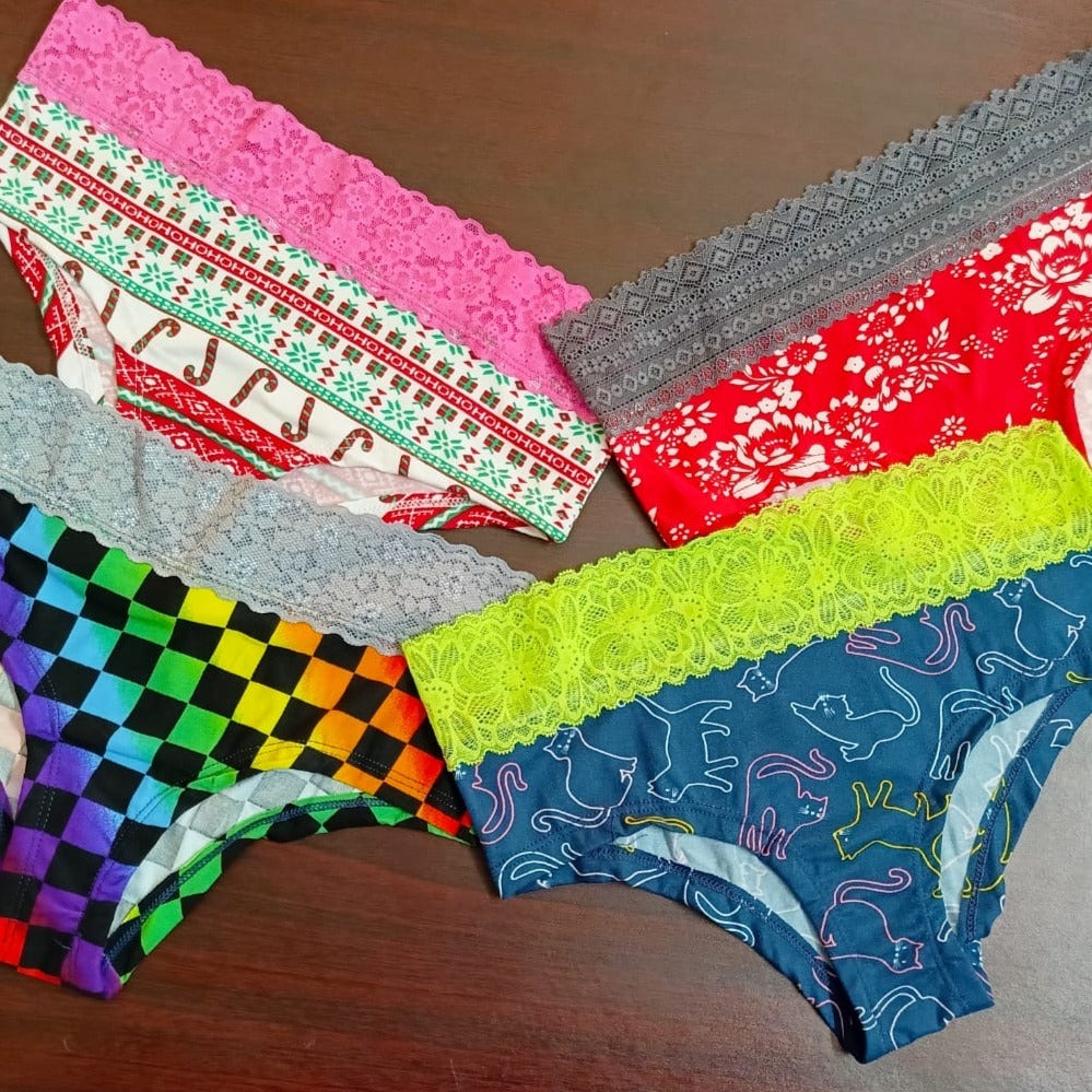 Victoria Secret 7 Pcs Lace Panty Box