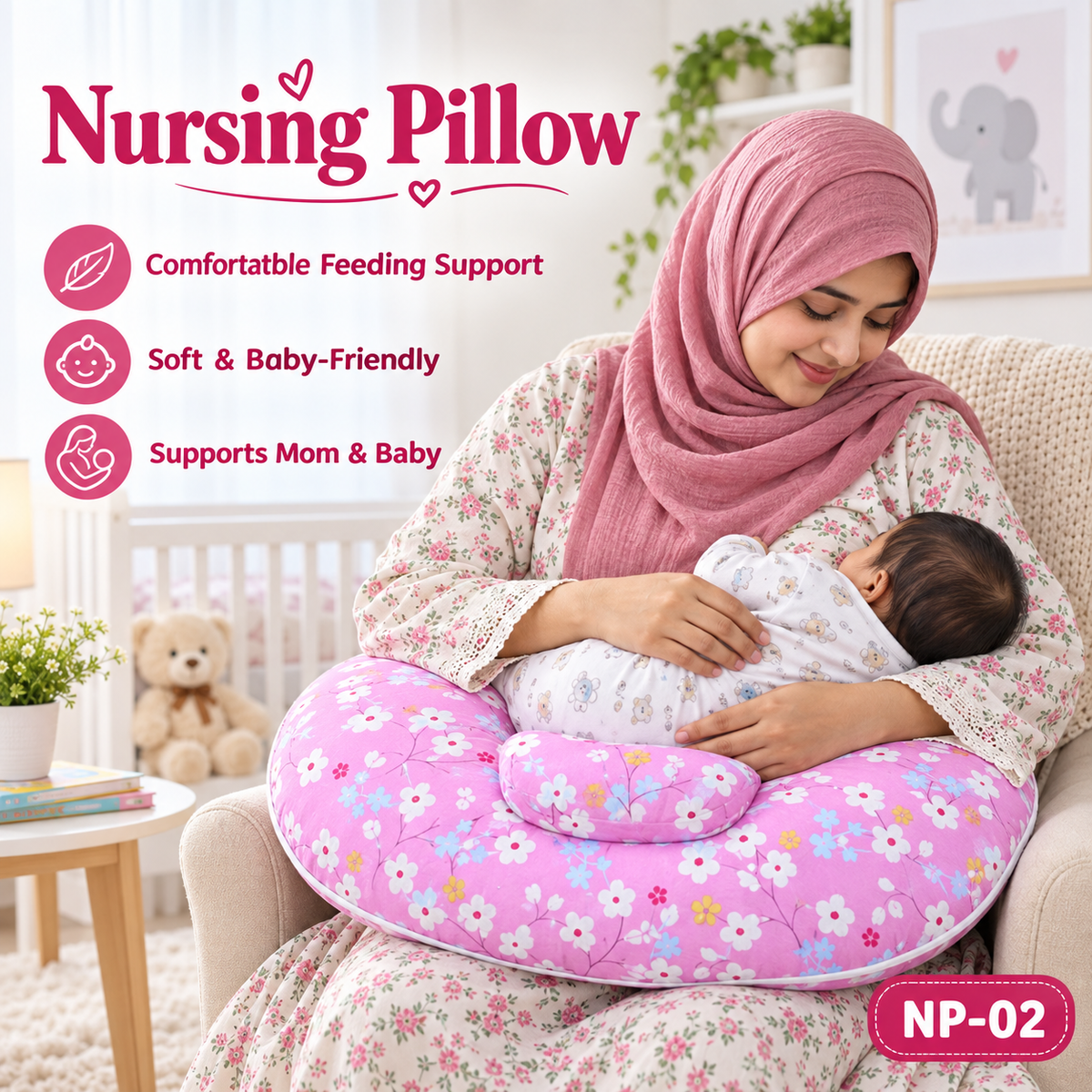 Baby Nursing Pilow/Breast Feeding Pillow