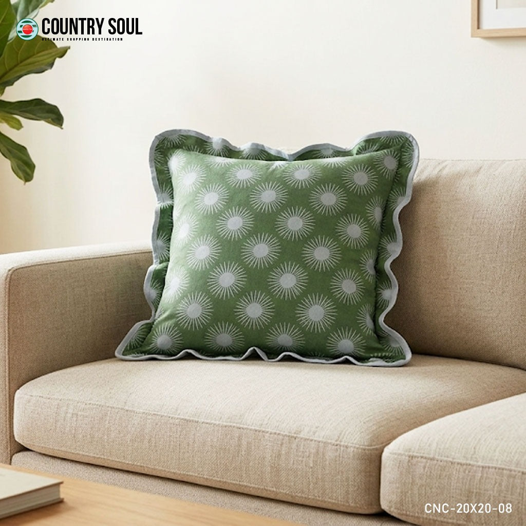 Decorative Cushion Cover 20x20 Inch, Design-08