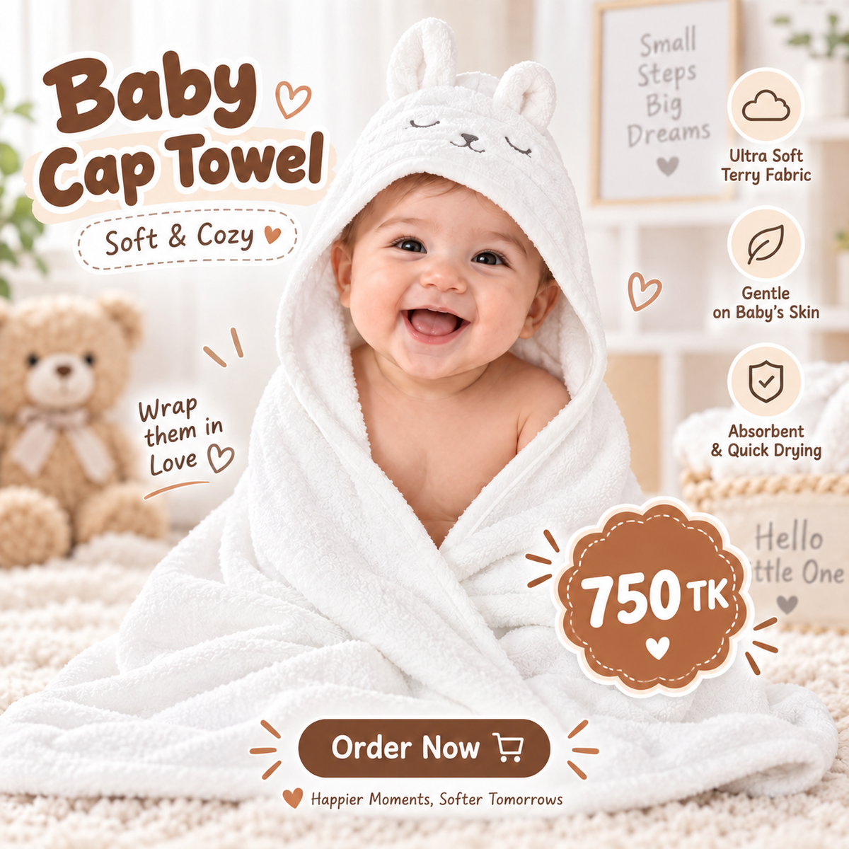 Baby Cap Towel-CT-07