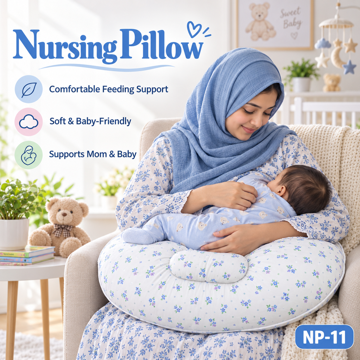 Baby Nursing Pilow/Breast Feeding Pillow