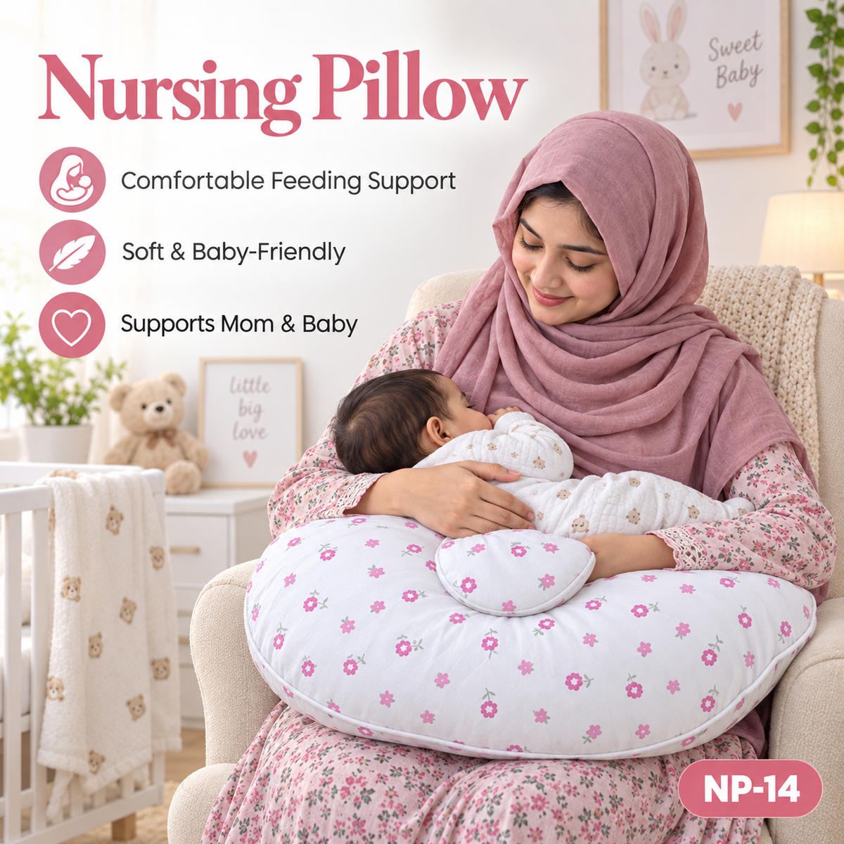 Baby Nursing Pilow/Breast Feeding Pillow